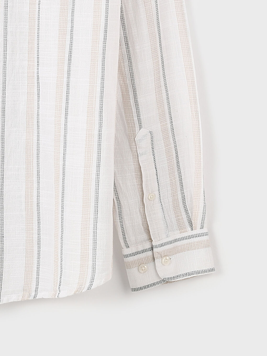 Regular Fit Long Sleeve Men's Shirt-3