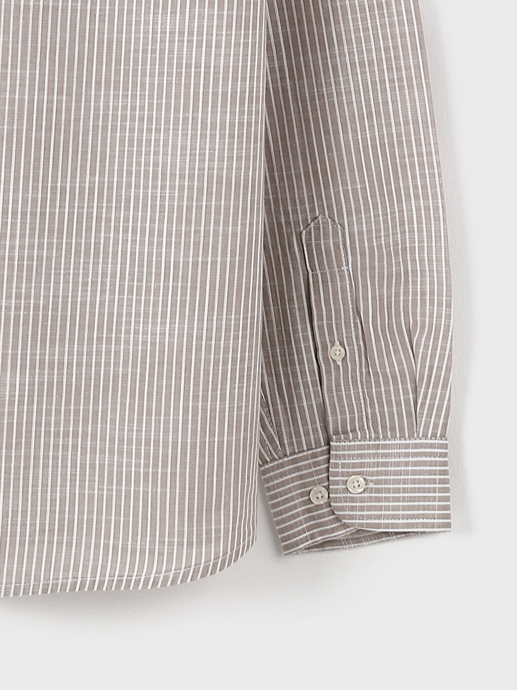 قميص كم طويل عادي للرجال-2