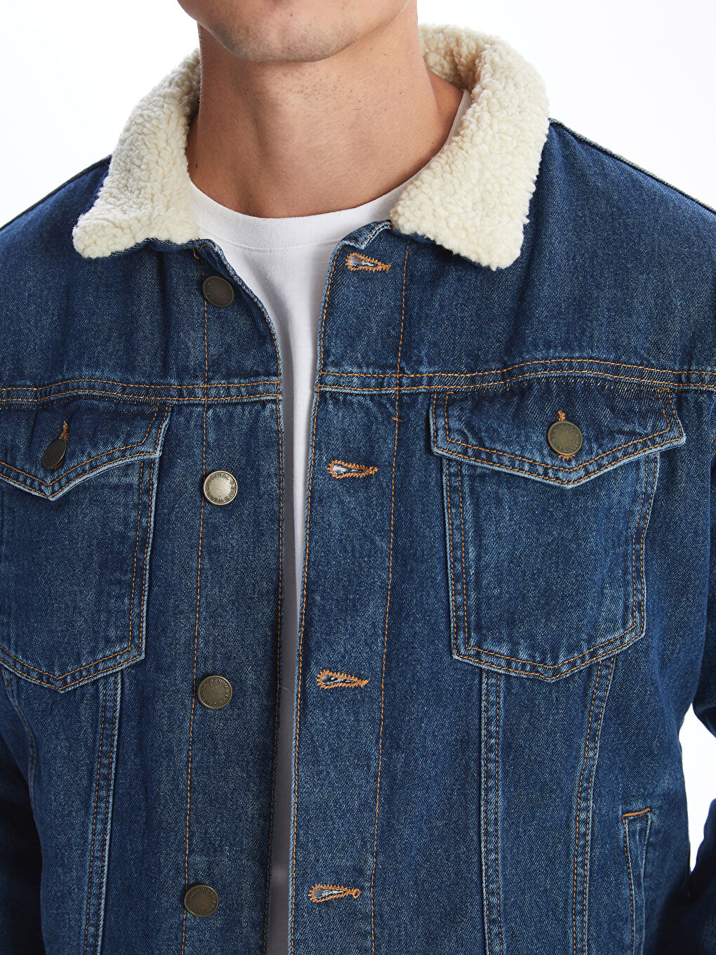 Чоловіча джинсова куртка Standard Fit-2