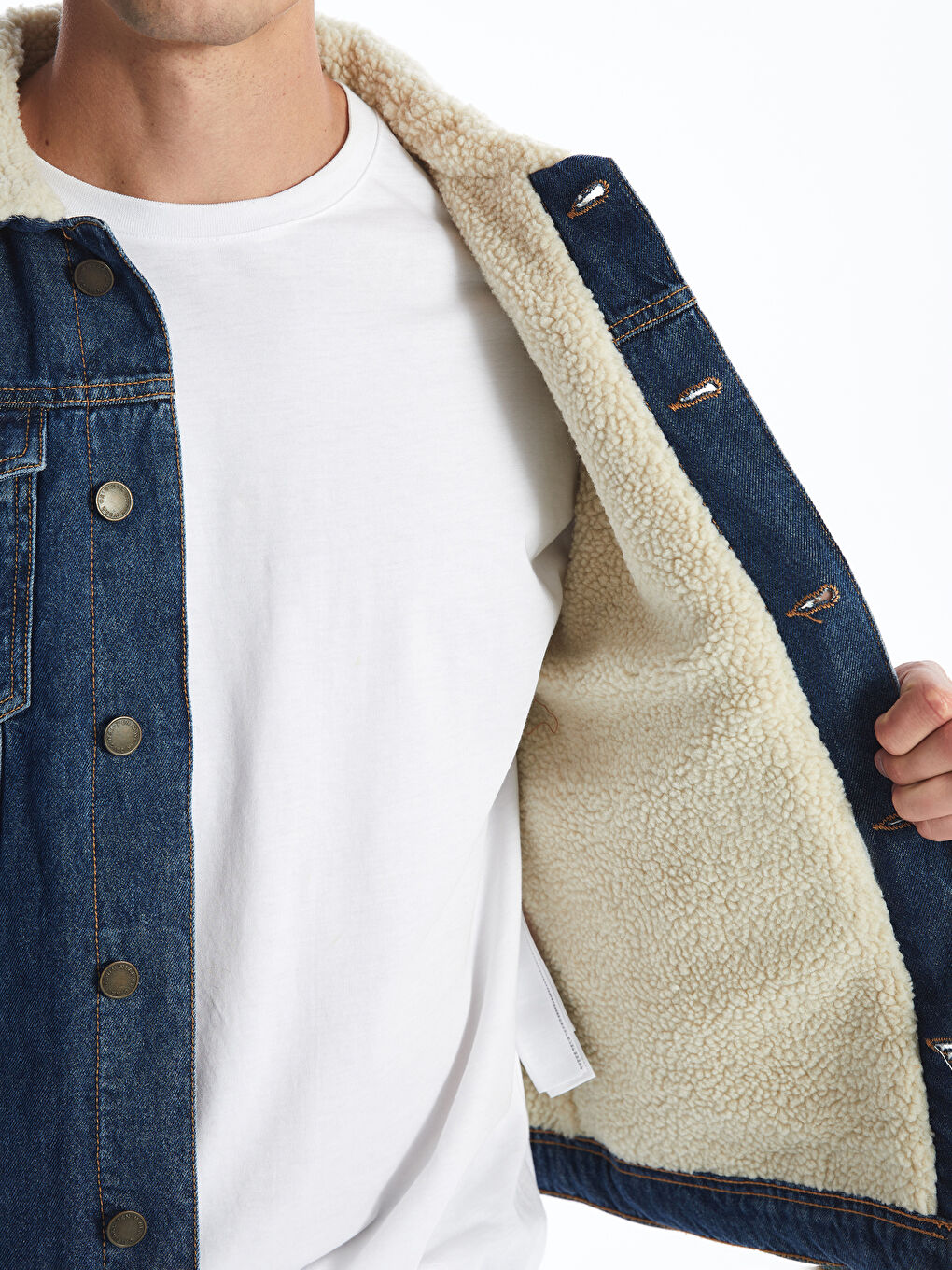 Чоловіча джинсова куртка Standard Fit-3