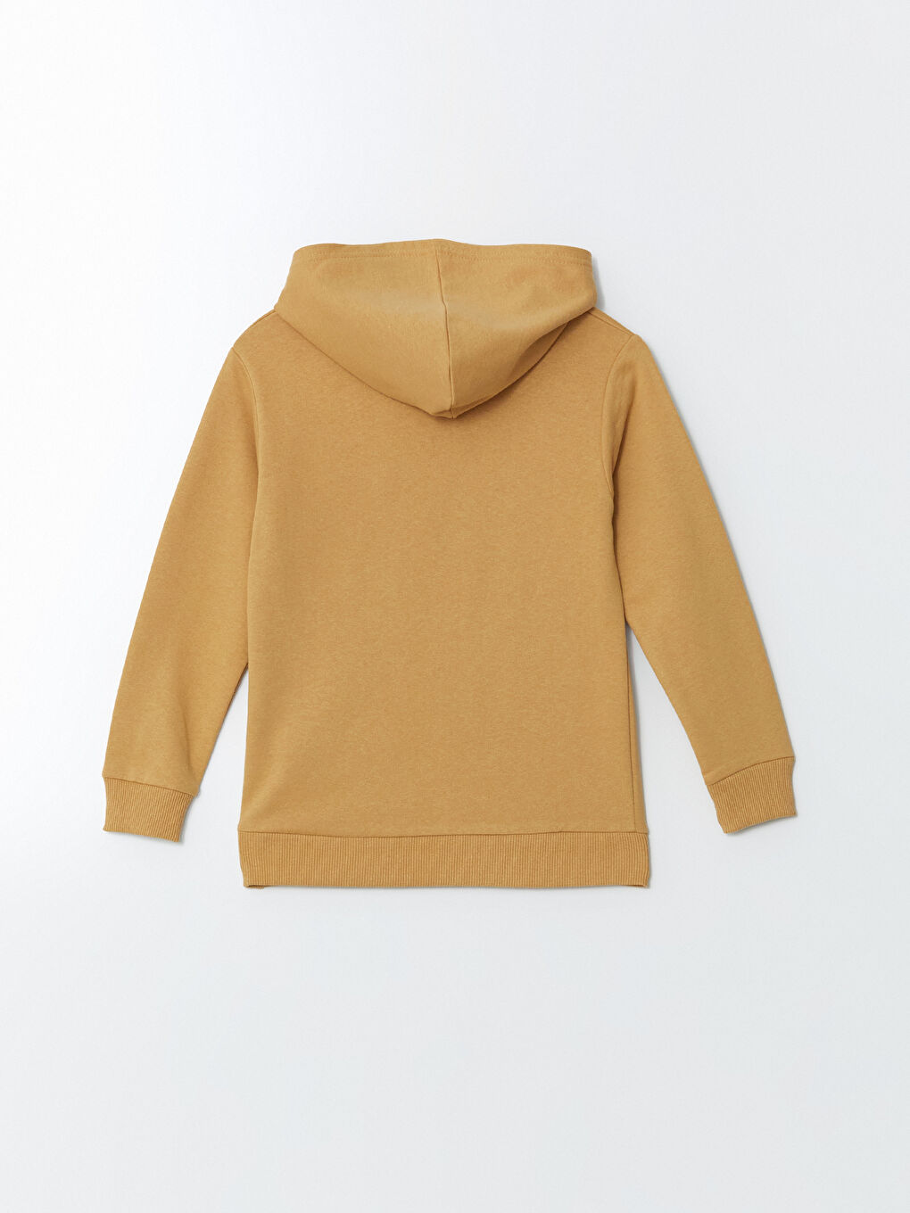 LCW ECO Koyu Bej Kapüşonlu Erkek Çocuk Sweatshirt - 2