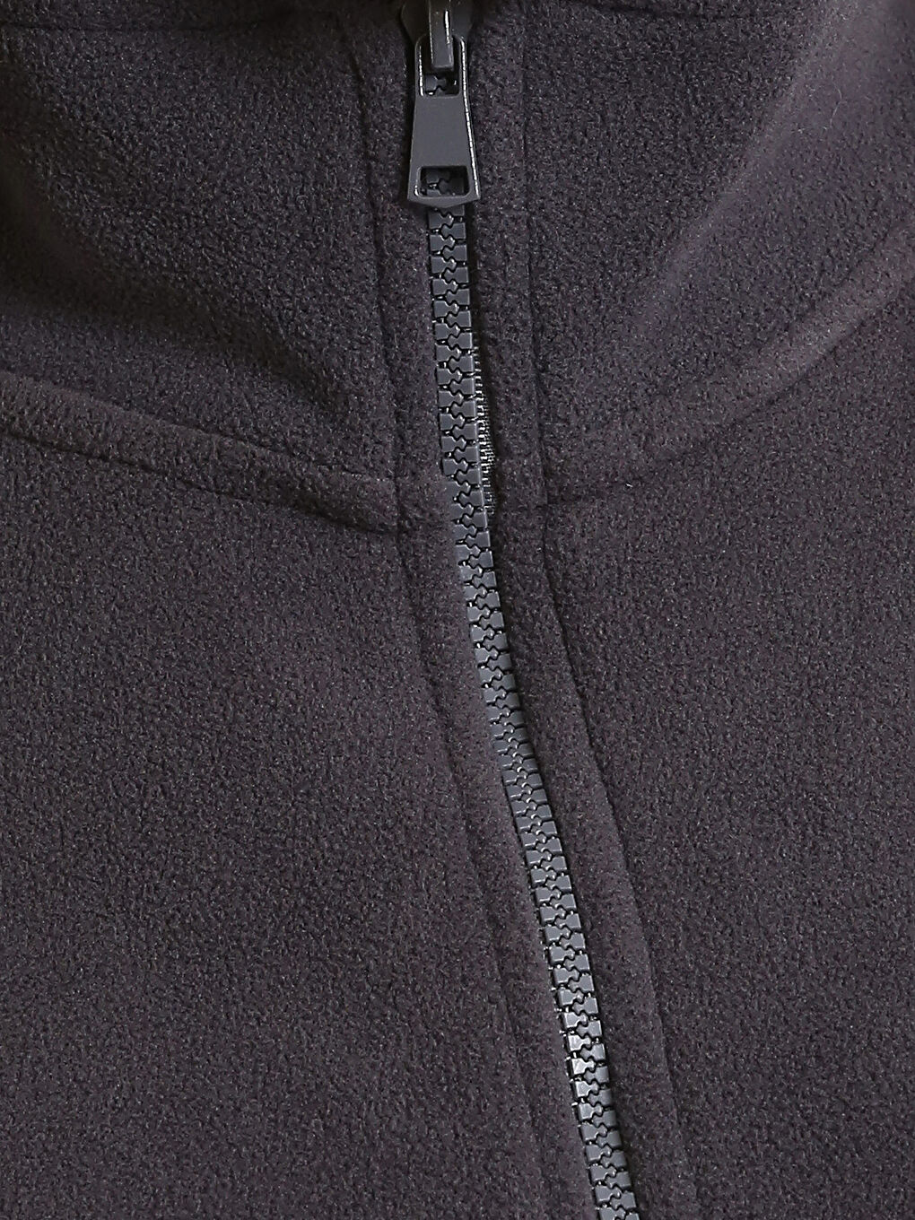 Funnel Neck Oversize Women's Zip-Up Sweatshirt-2