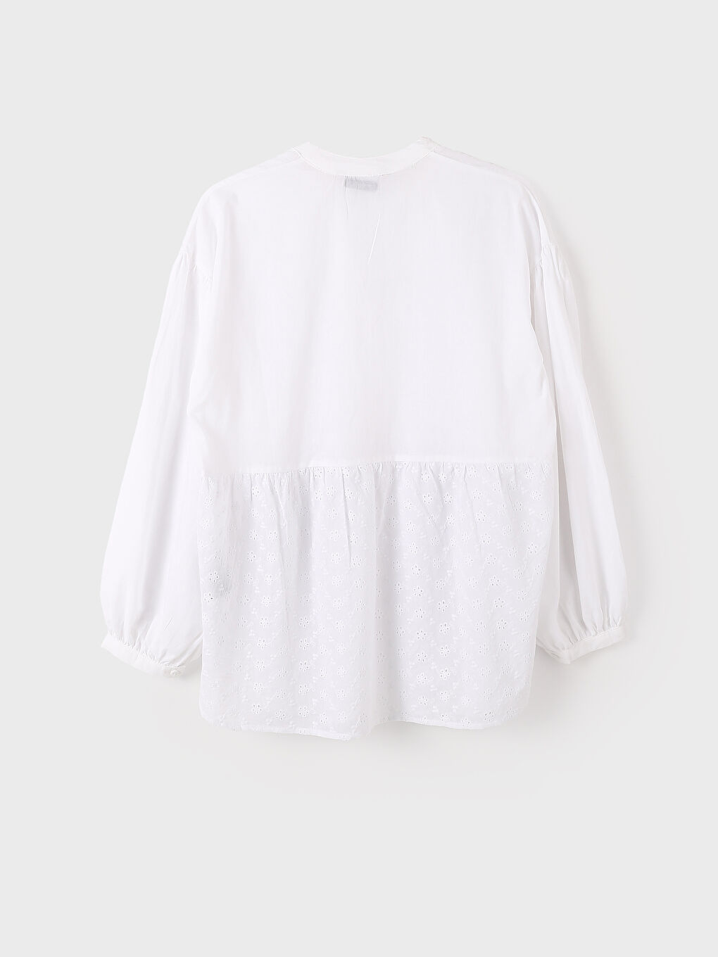 Notch Neck Plain Short Sleeve Women's Shirt-1