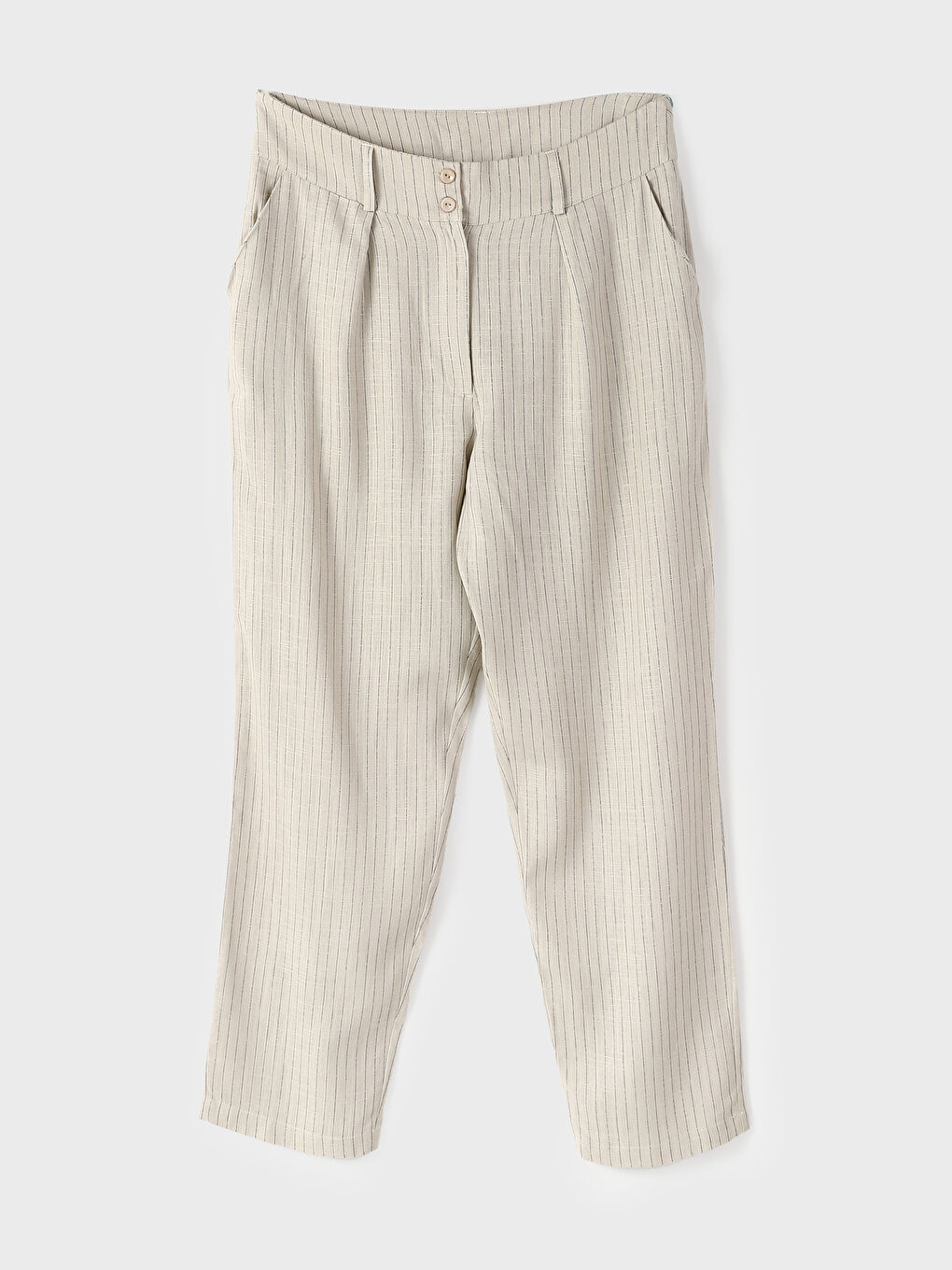 بنطلون مخطط عادي للسيدات