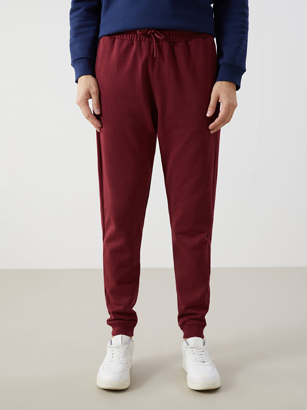 LCW ECO Bordo Standart Kalıp Erkek Jogger Eşofman Altı - 1