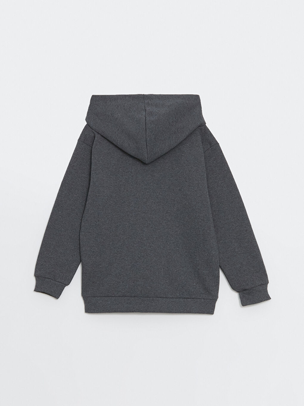 LCW ECO Gri Kapüşonlu Erkek Çocuk Sweatshirt - 2