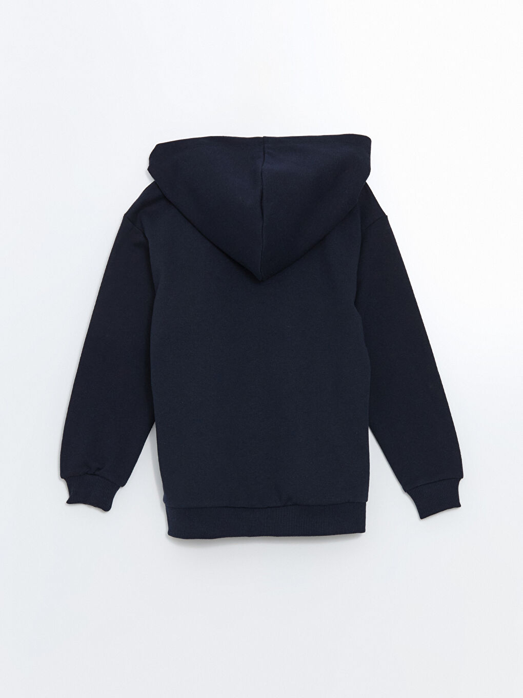 LCW ECO Lacivert Kapüşonlu Erkek Çocuk Sweatshirt - 2