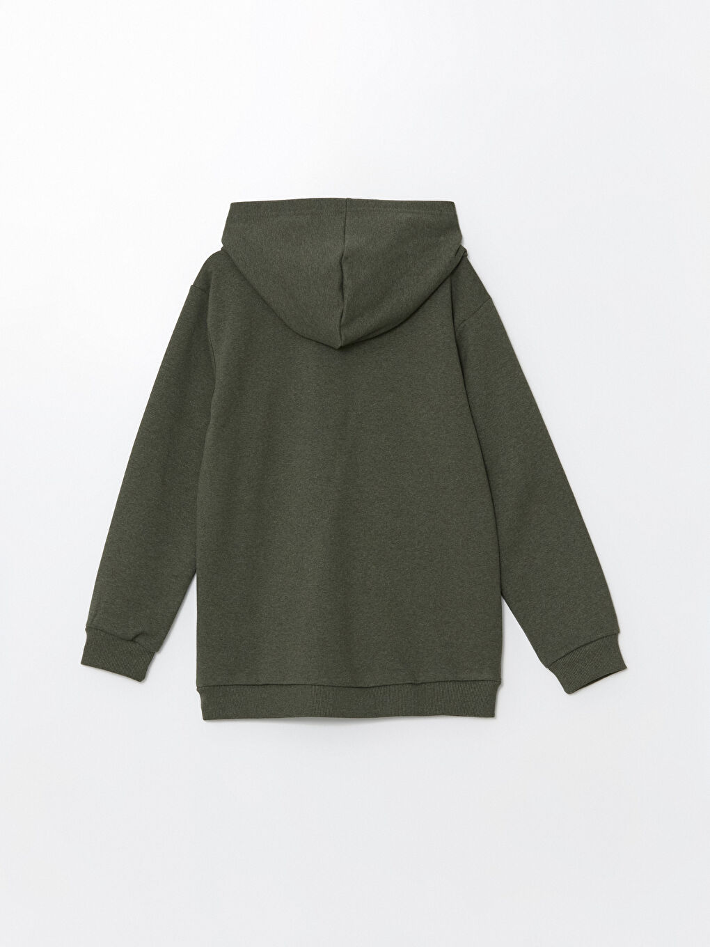 LCW ECO Haki Kapüşonlu Erkek Çocuk Sweatshirt - 2