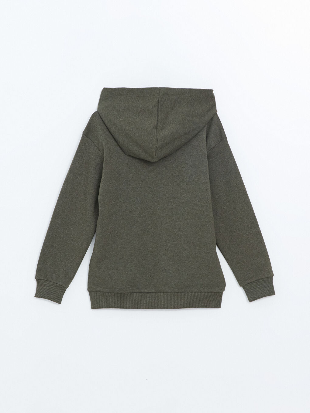 LCW ECO Haki Kapüşonlu Erkek Çocuk Sweatshirt - 2