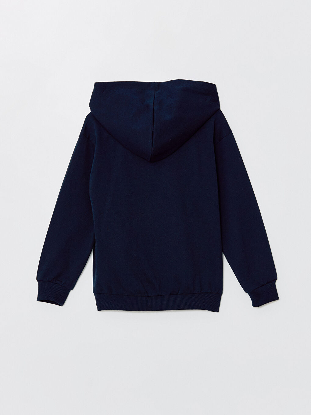 LCW ECO Lacivert Kapüşonlu Erkek Çocuk Sweatshirt - 1