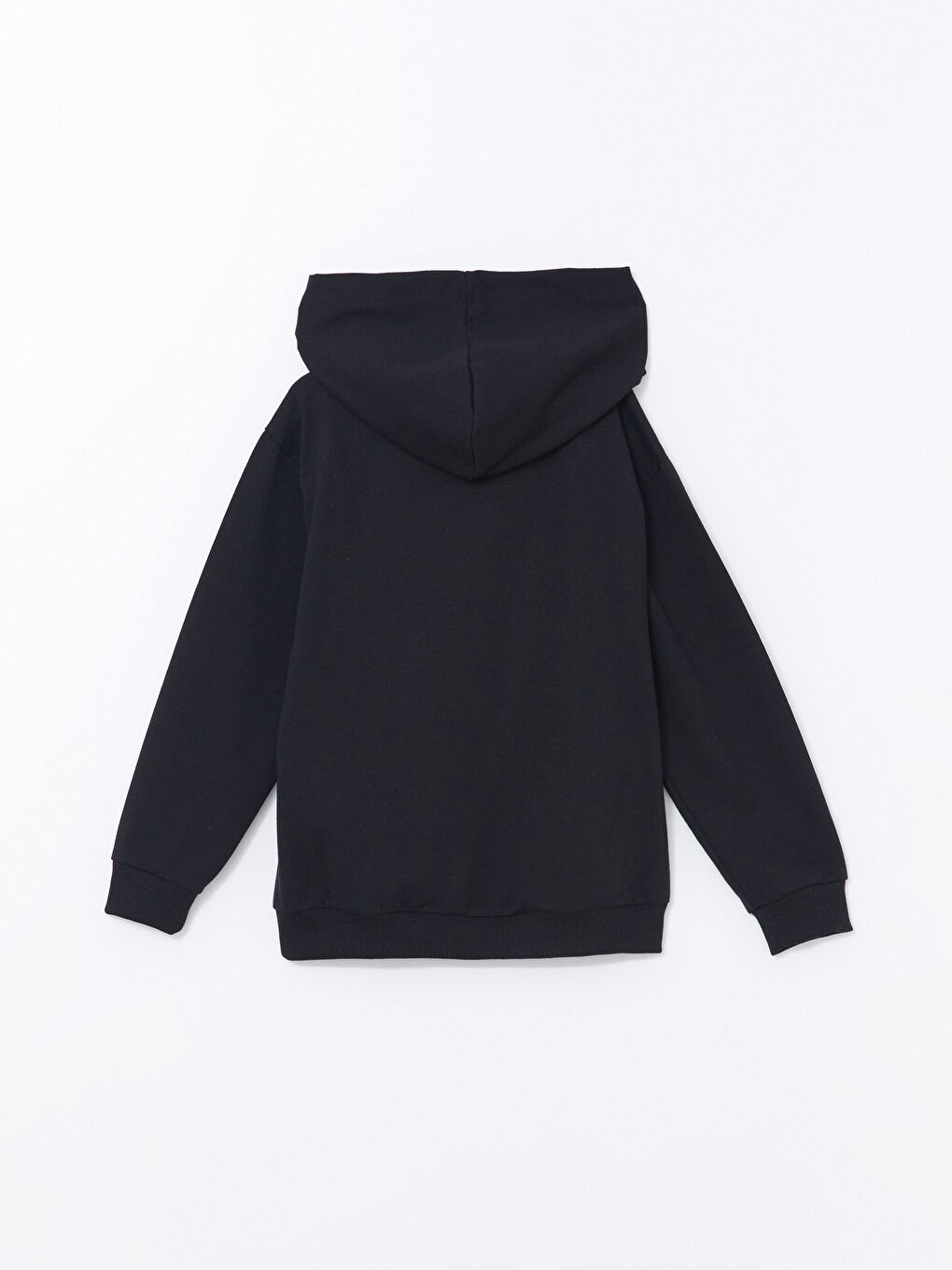 LCW ECO Yeni Siyah Kapüşonlu Erkek Çocuk Sweatshirt - 2