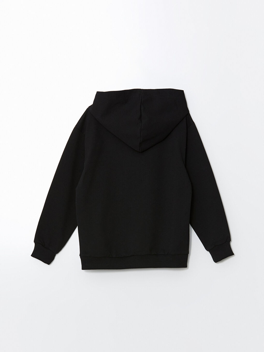 LCW ECO Siyah Kapüşonlu Erkek Çocuk Sweatshirt - 2