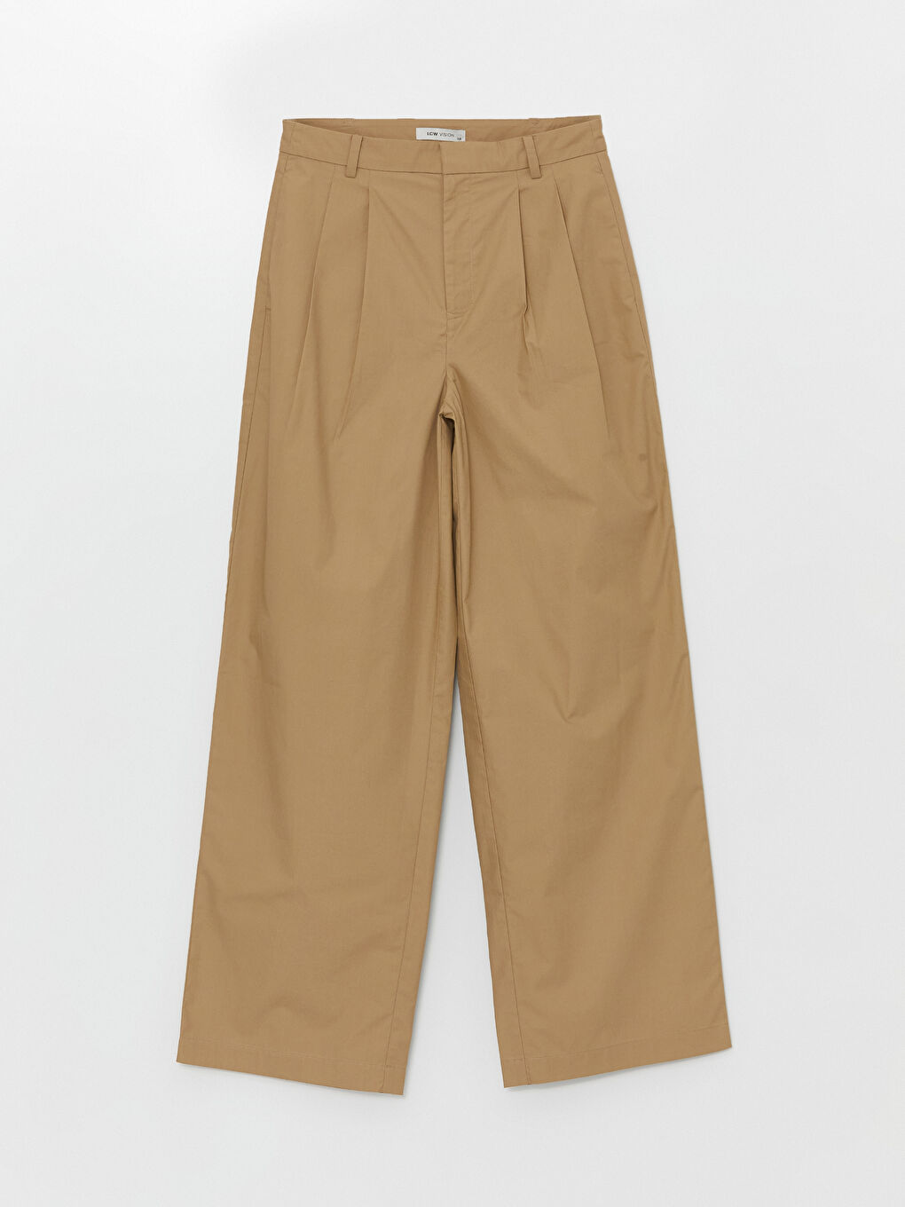 Ženske pantalone opuštenog kroja i širokih nogavica-5