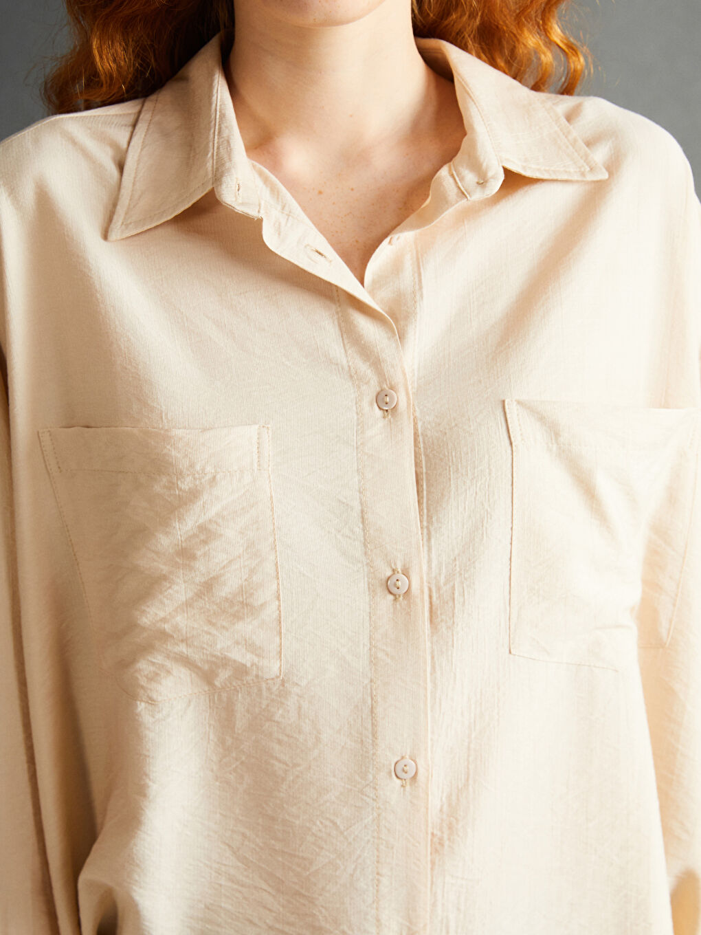 Loose Fit Women's Shirt-2