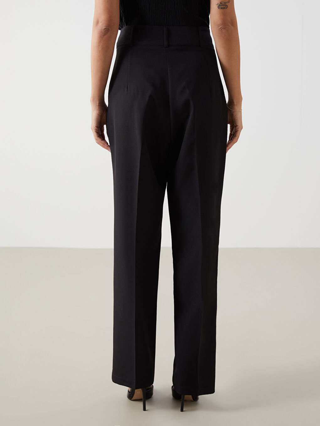 LCW Vision Loose Fit Women's Trousers -W4IO37Z8-CVL