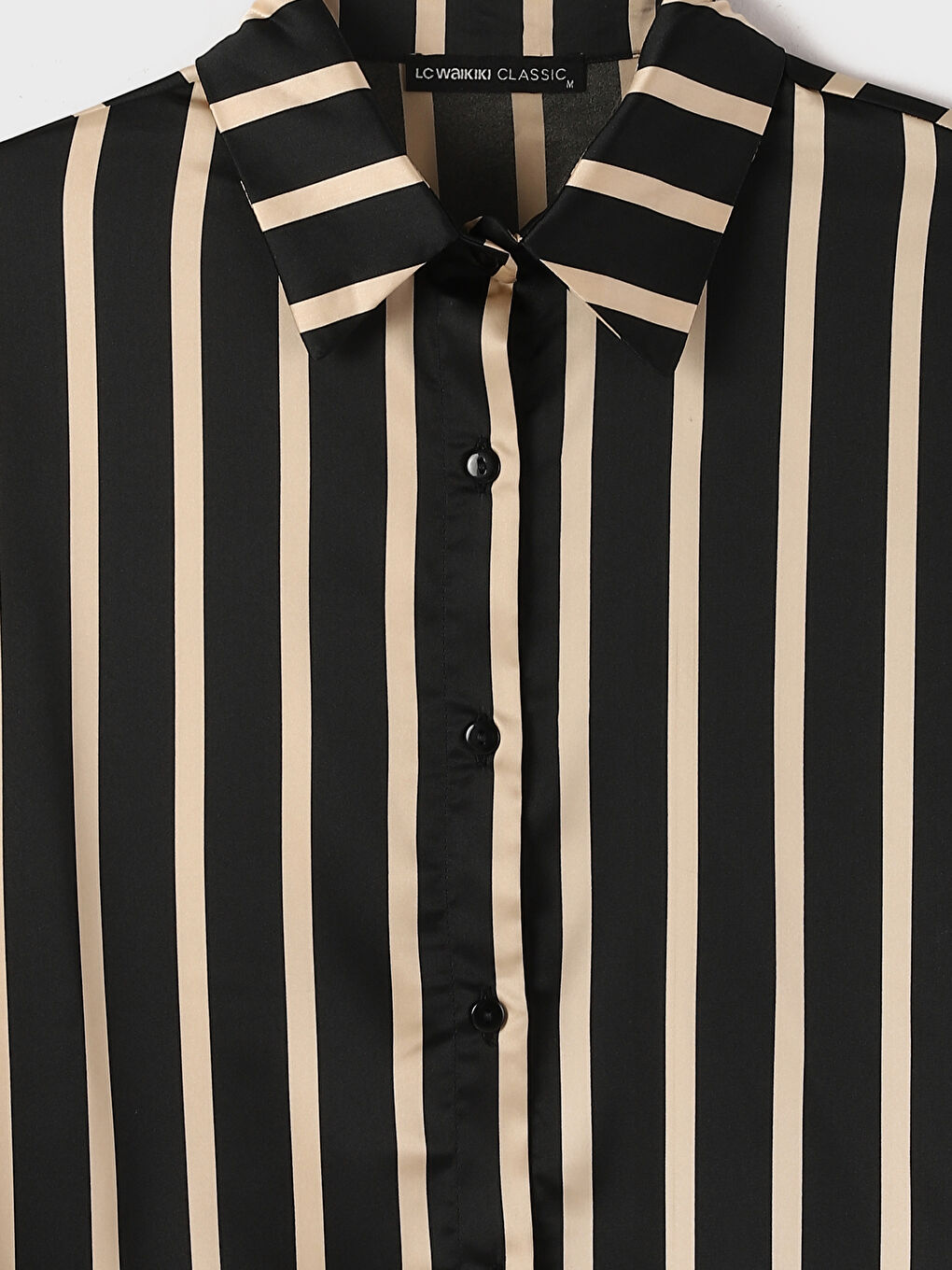 قميص مخطط أوفراسايز للسيدات-2