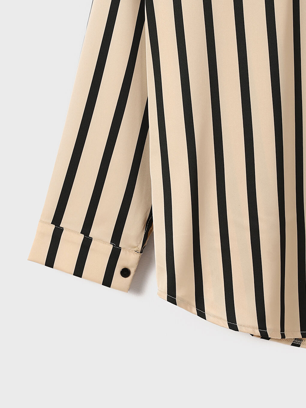 Striped Oversize Women's Shirt-2