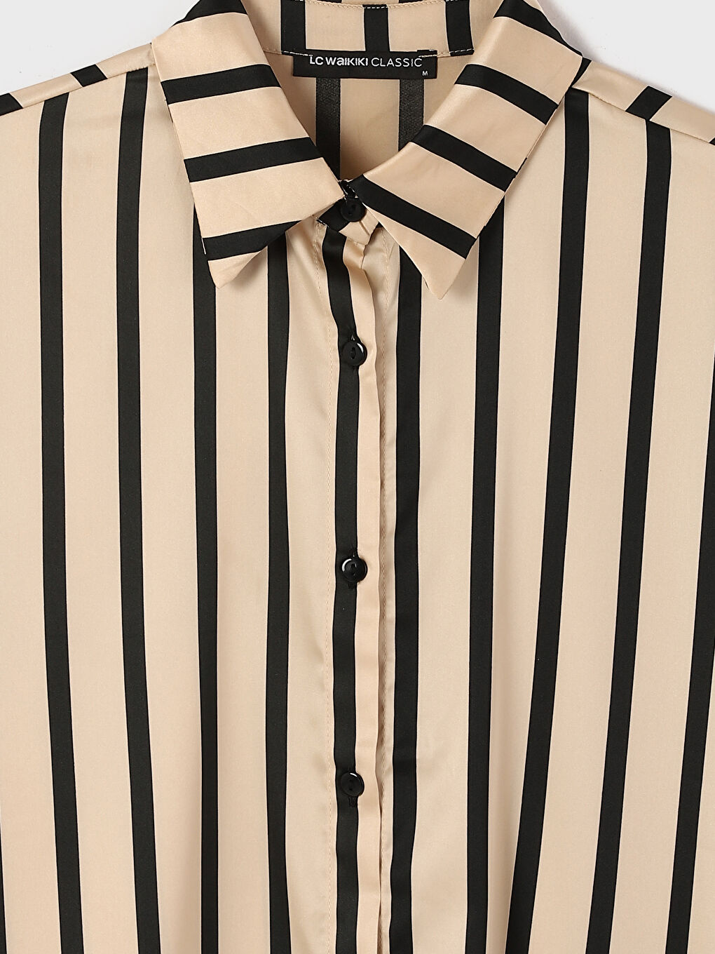 Striped Oversize Women's Shirt-3