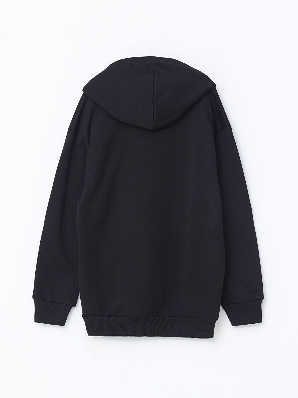 Siyah Kapüşonlu LOL Surprise OMG Lisanslı Uzun Kollu Kız Çocuk Sweatshirt-1