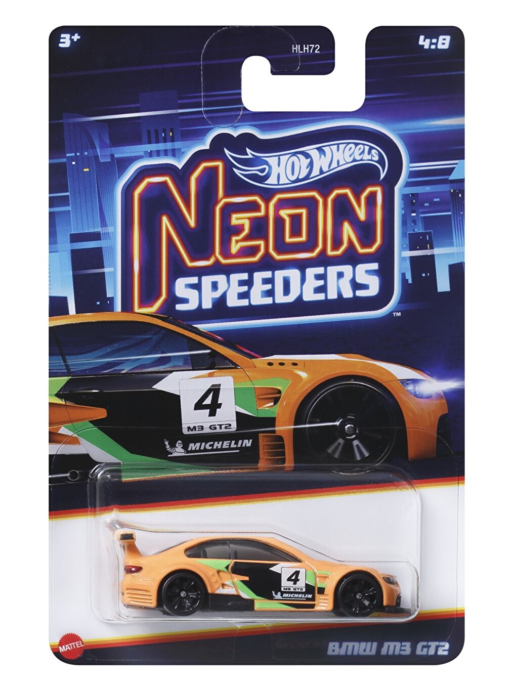 MATTEL Karışık Asorti Neon Speeders Oyuncak Araba HLH72 - 25