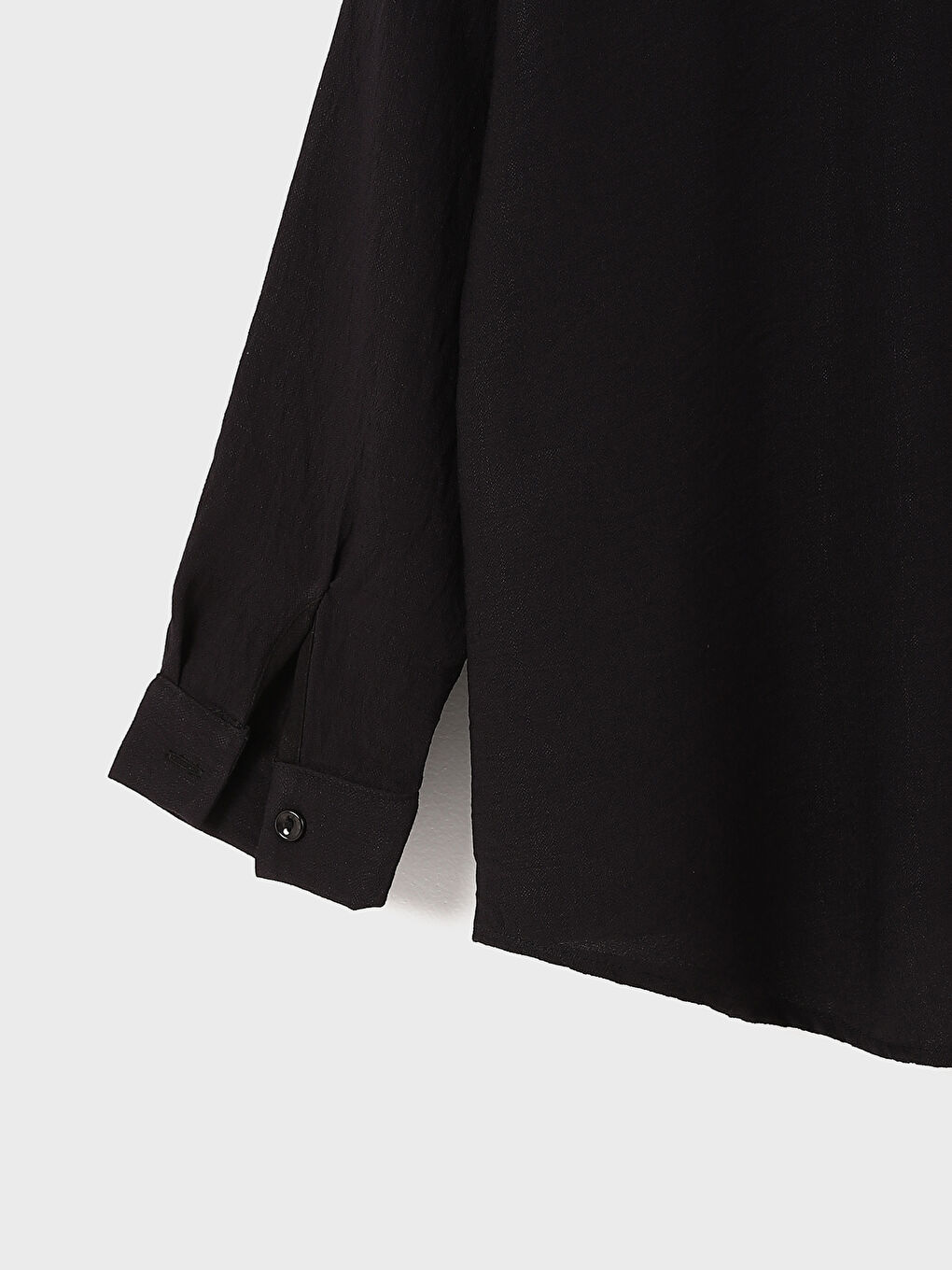 Plain Long Sleeve Women's Shirt-1