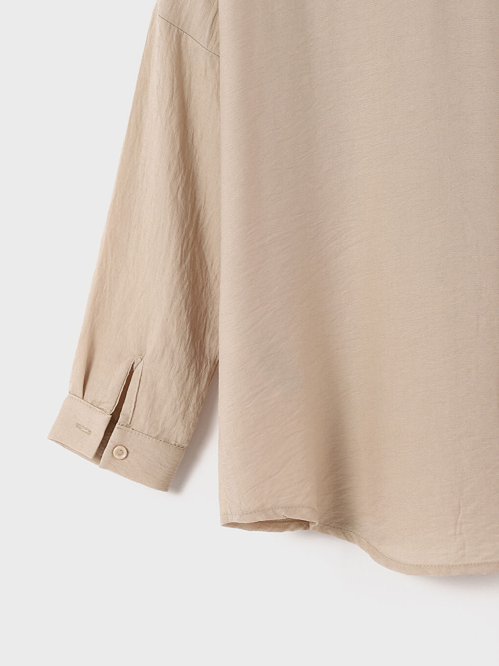 Chemise Unie à Manches Longues pour Femmes-2