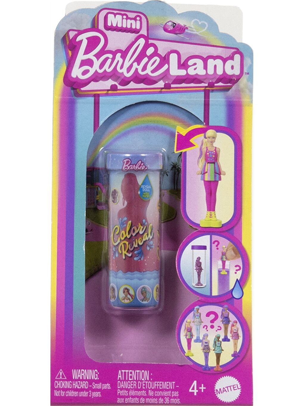 MATTEL Karışık Asorti Mini Barbieland Color Reveal Bebekler HYF28