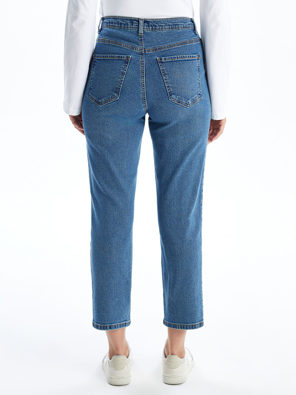 Straight Fit Women's Jeans -W4IQ10Z8-507