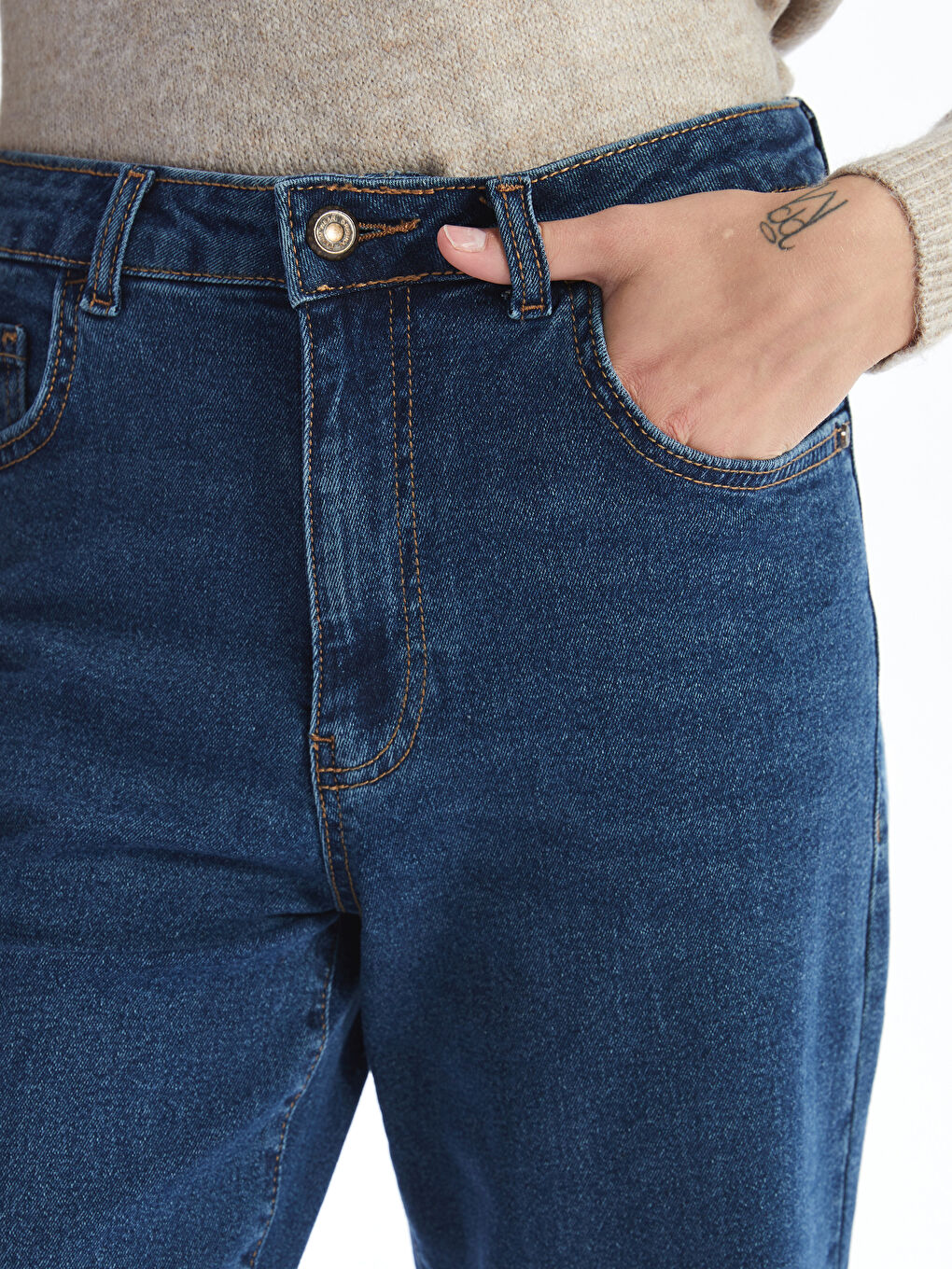 Wideleg Women's Jeans -W4IQ19Z8-309