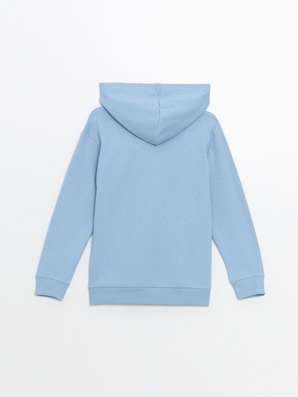 LCW ECO Mavi Kapüşonlu Erkek Çocuk Sweatshirt - 2