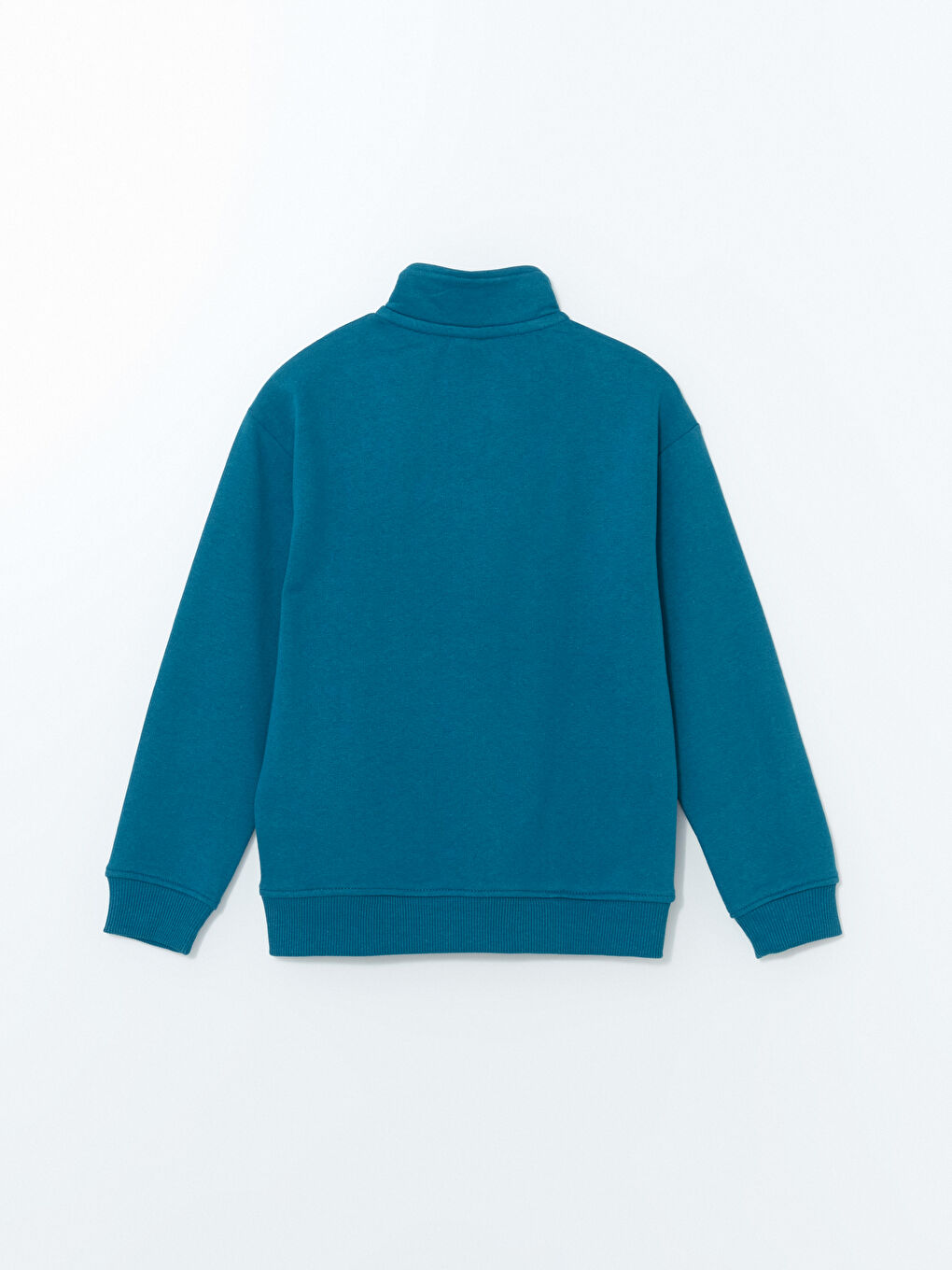 LCW ECO Petrol Dik Yaka Kalın Erkek Çocuk Sweatshirt - 2