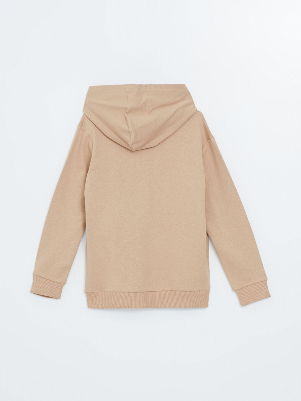 LCW ECO Bej Kapüşonlu Erkek Çocuk Sweatshirt - 2