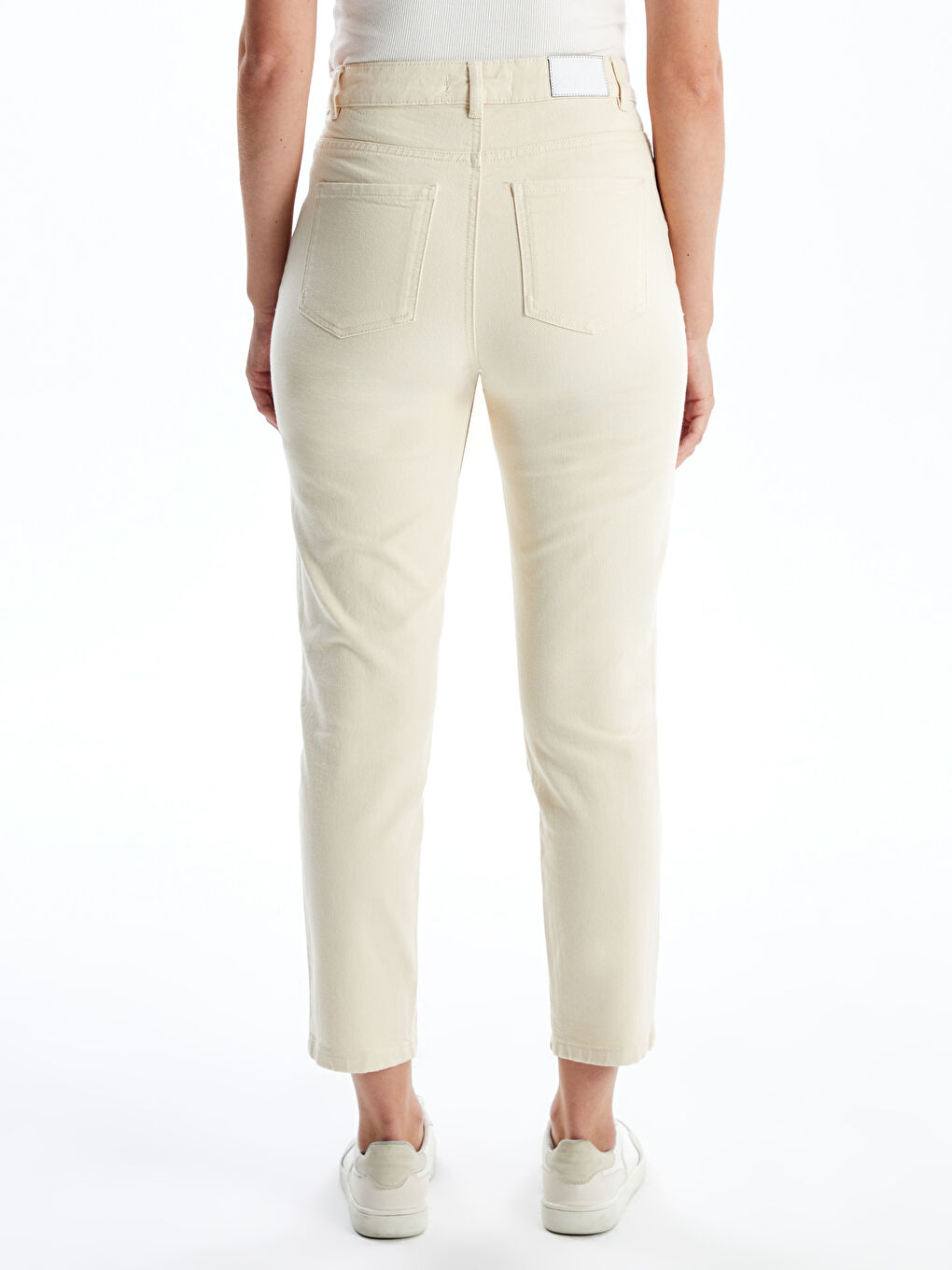 High Waist Mom Fit Women's Jeans -W4IR33Z8-FEU