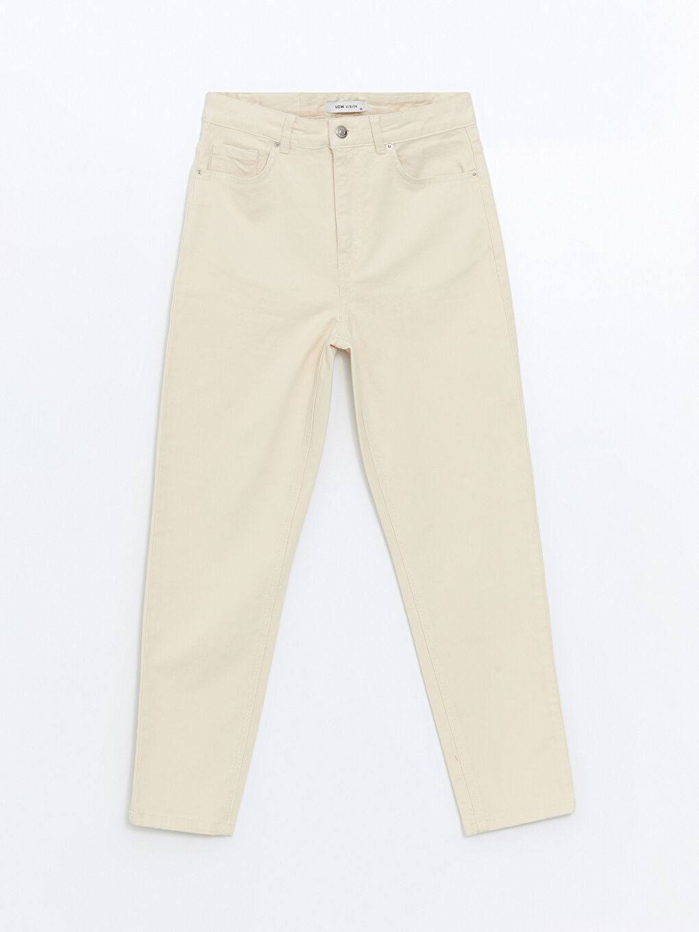 High Waist Mom Fit Women's Jeans -W4IR33Z8-FEU
