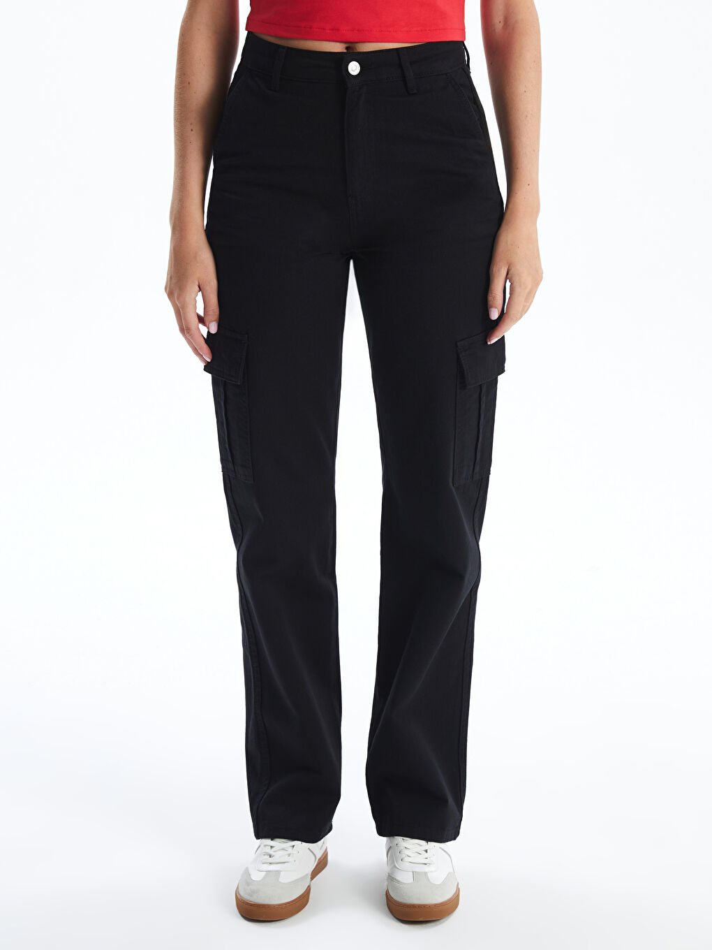 بنطلون كارغو عادي للسيدات-1