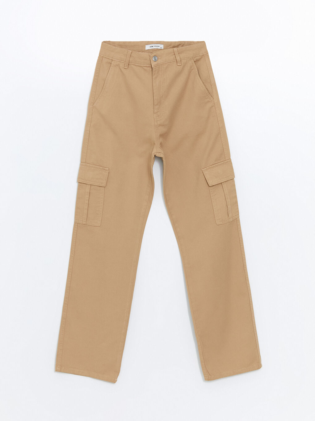 Regular Fit Women's Cargo Trousers -W4IR36Z8-SXC