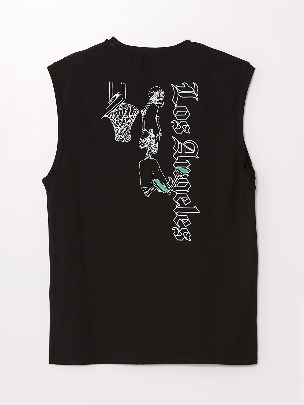 T-shirt sans manches pour Hommes à col rond-5