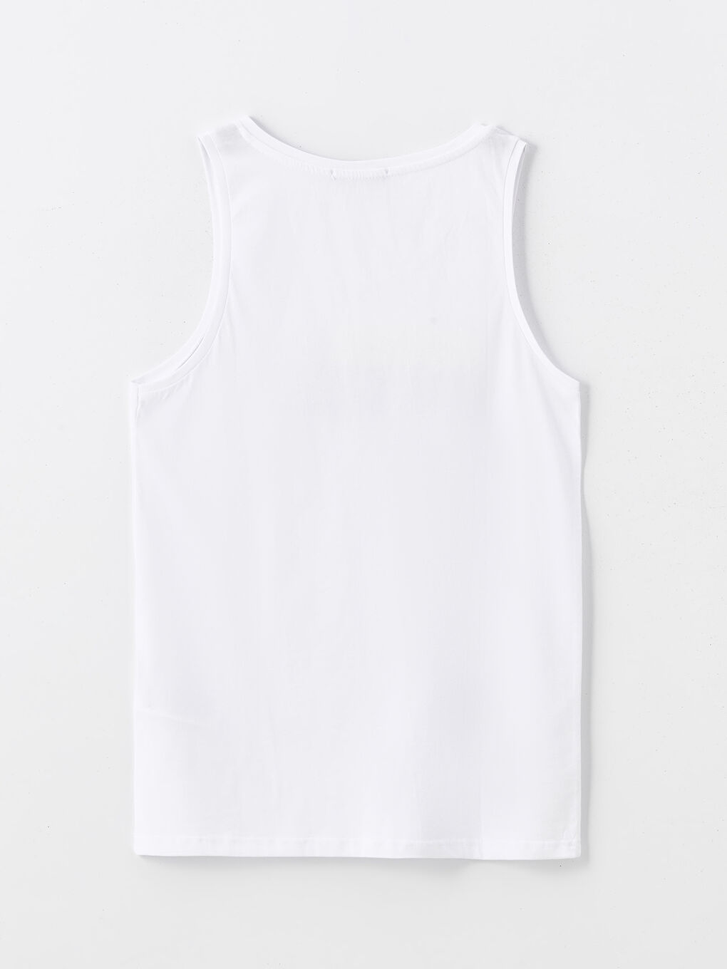 T-shirt sans manches imprimé à col rond pour Hommes-5