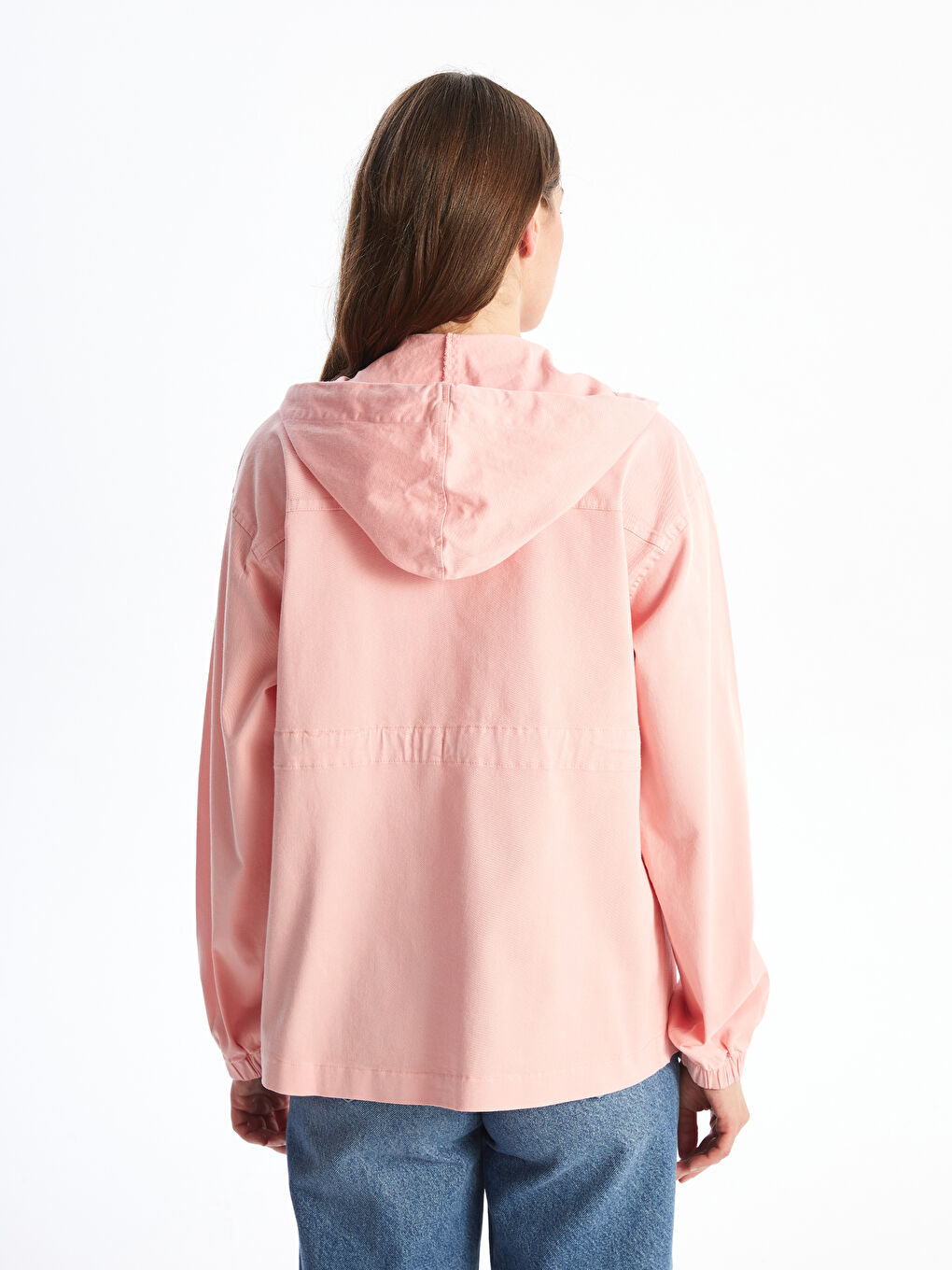 LC Waikiki Hooded Women's Jacket -W4IR95Z8-FLK