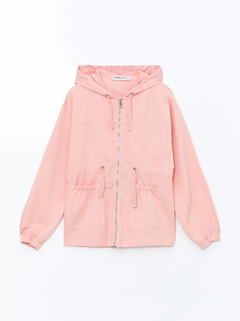 LC Waikiki Hooded Women's Jacket -W4IR95Z8-FLK