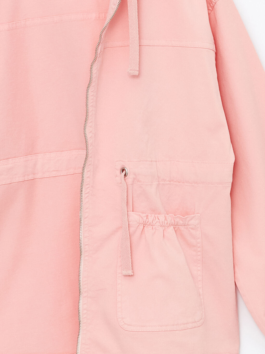 LC Waikiki Hooded Women's Jacket -W4IR95Z8-FLK