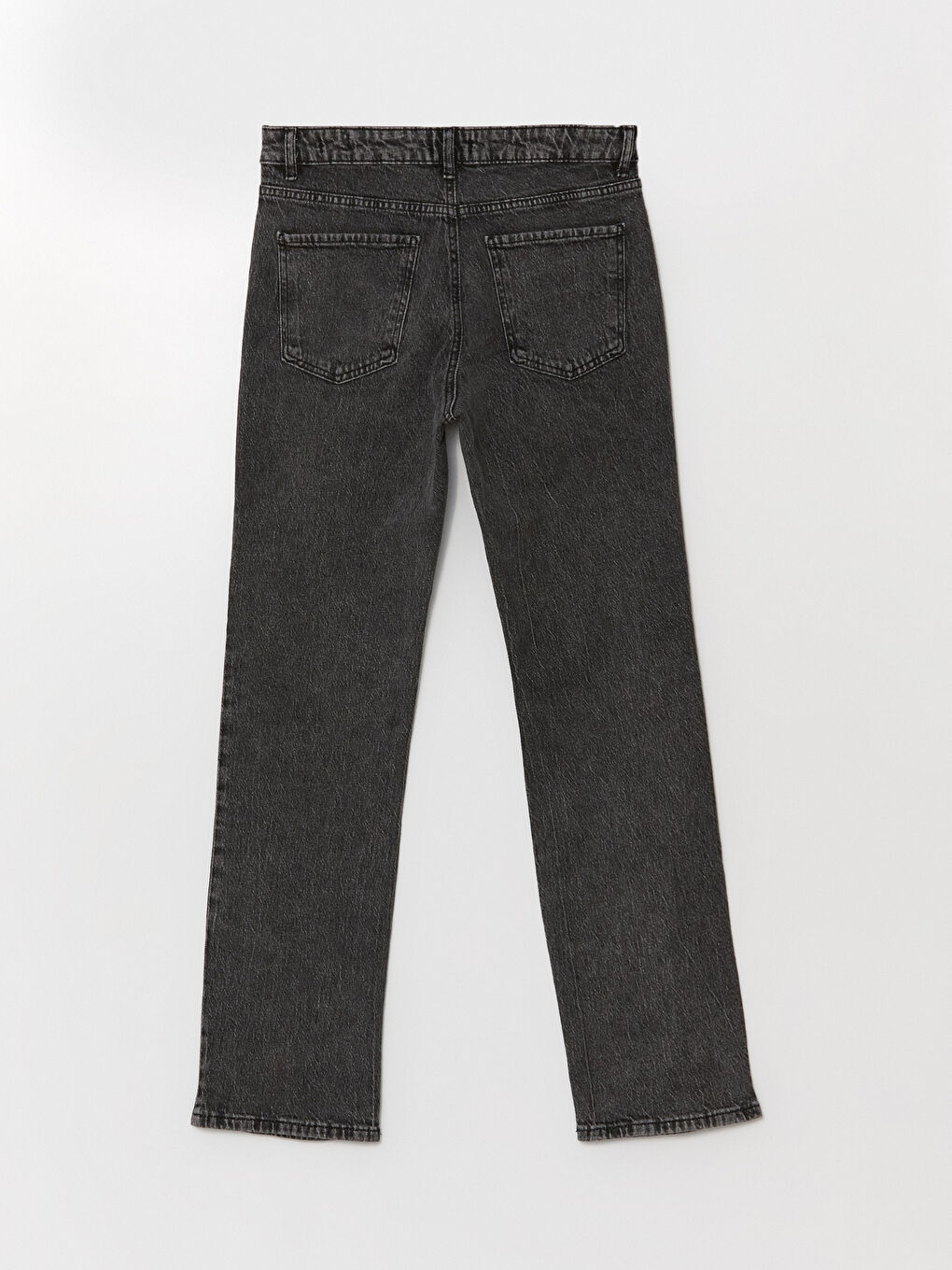 LCW Jeans Siyah Rodeo Straight Fit Kadın Jean Pantolon - 5