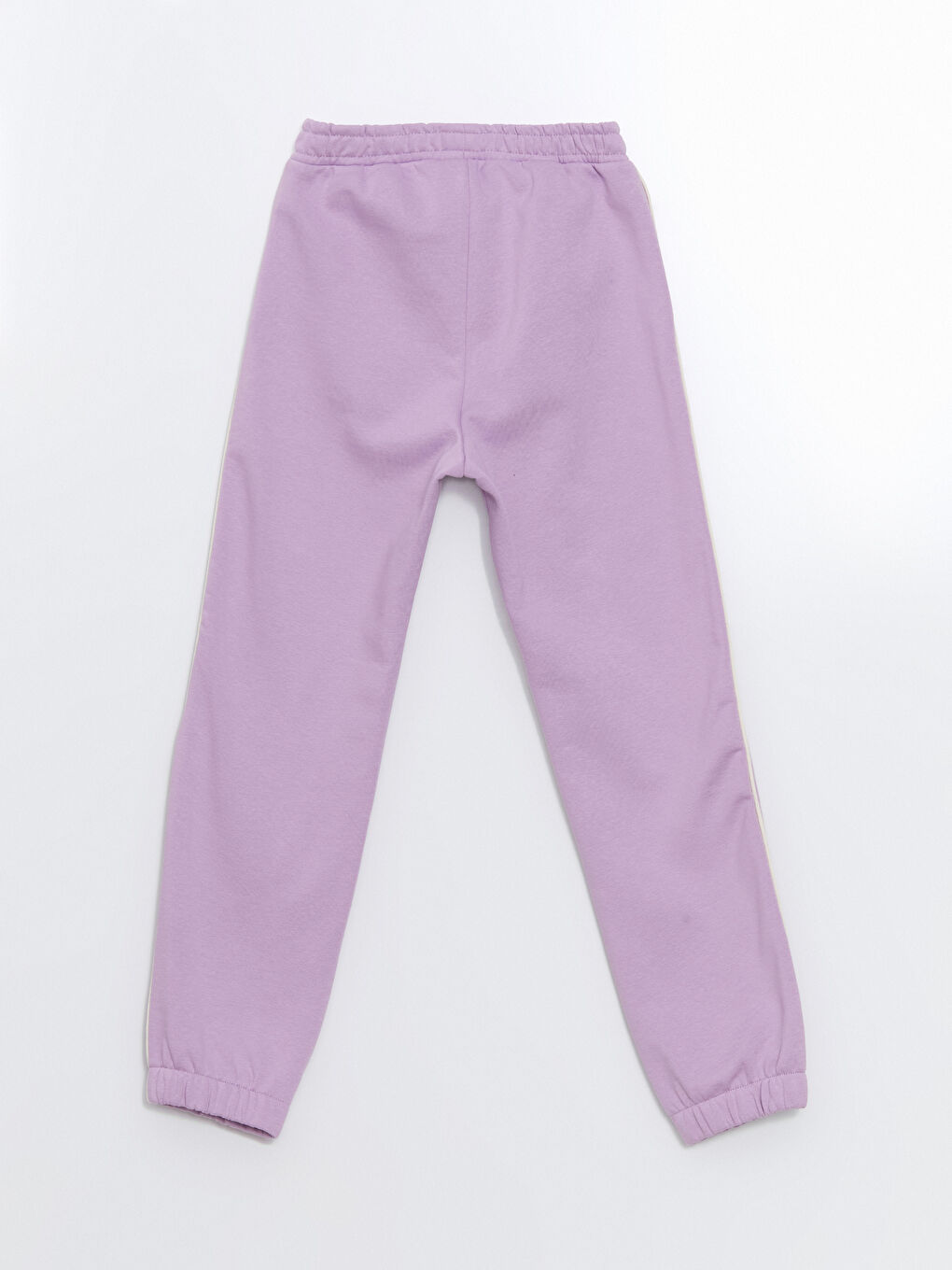 Lila Beli Lastikli Kız Çocuk Jogger Eşofman Altı-1