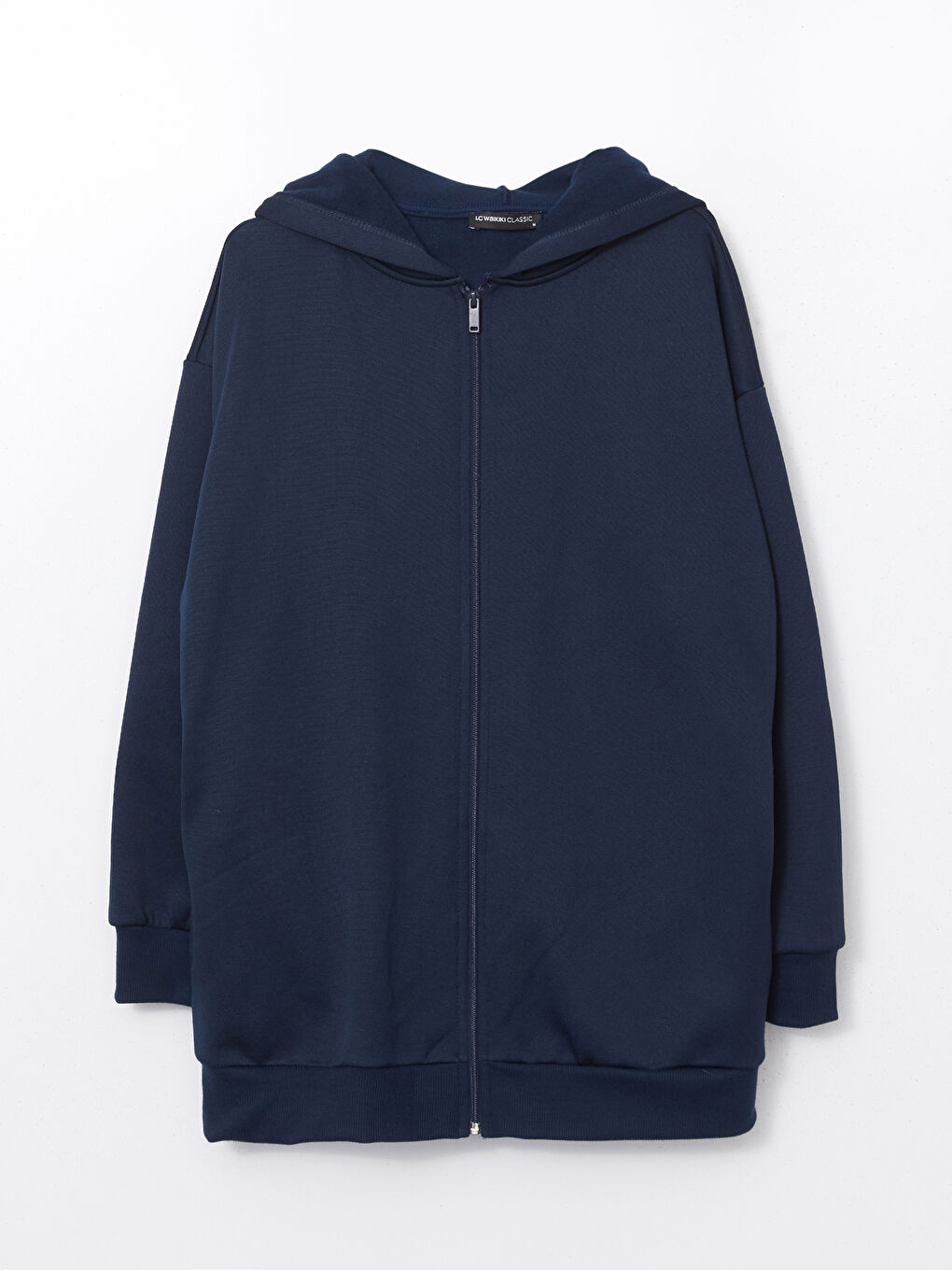 Hooded Oversize Women's Zipper Sweatshirt -W4IS53Z8-E1J