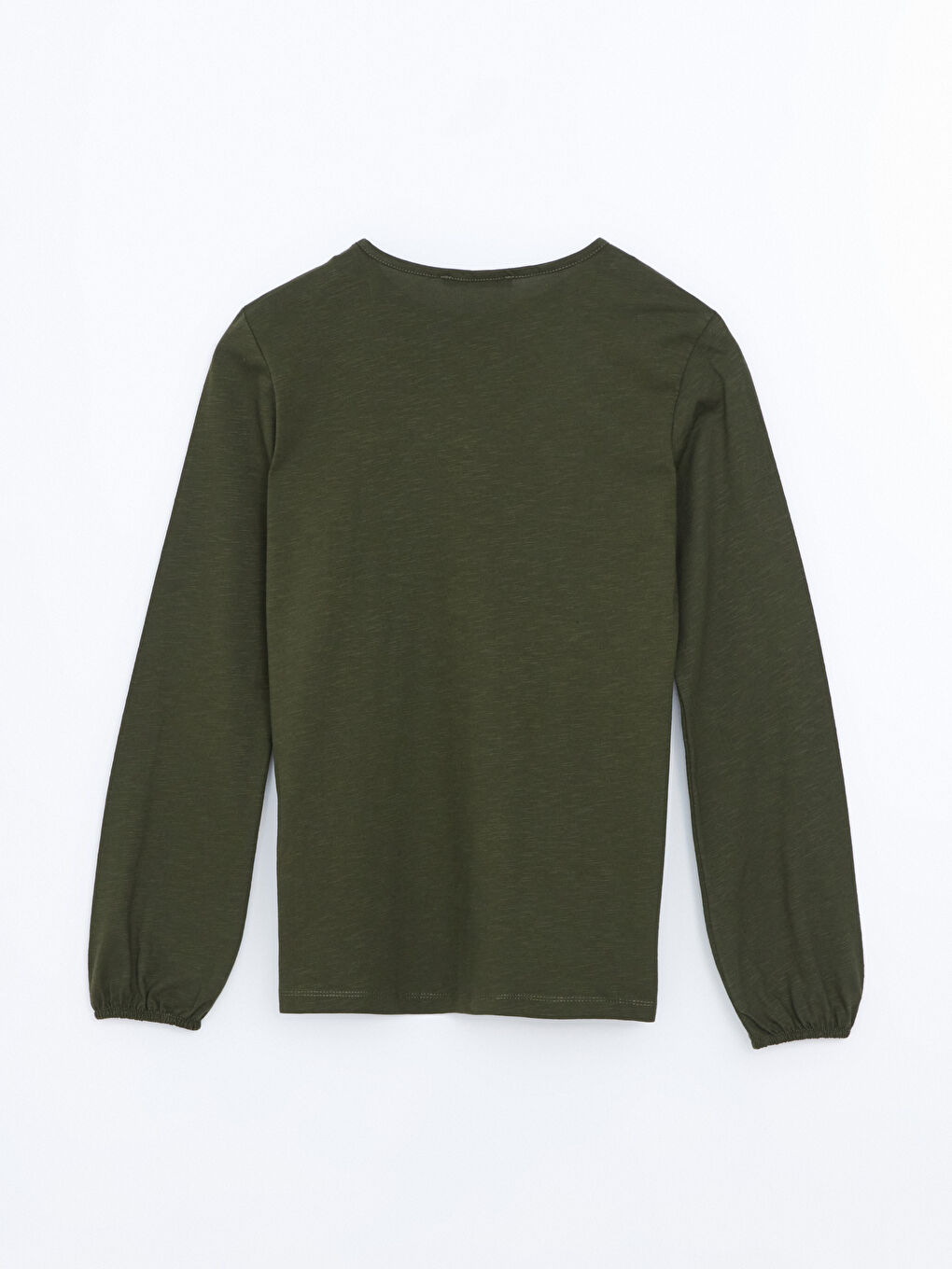 Crew Neck Embroidered Women's Blouse-5