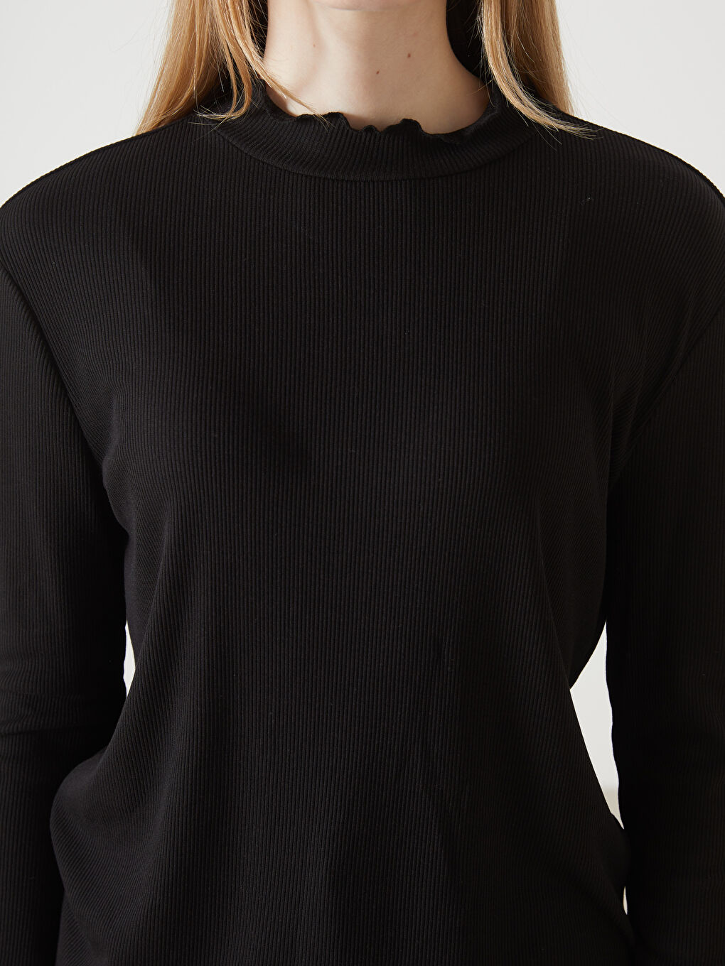 ياقة قمع جسم للسيدات-2