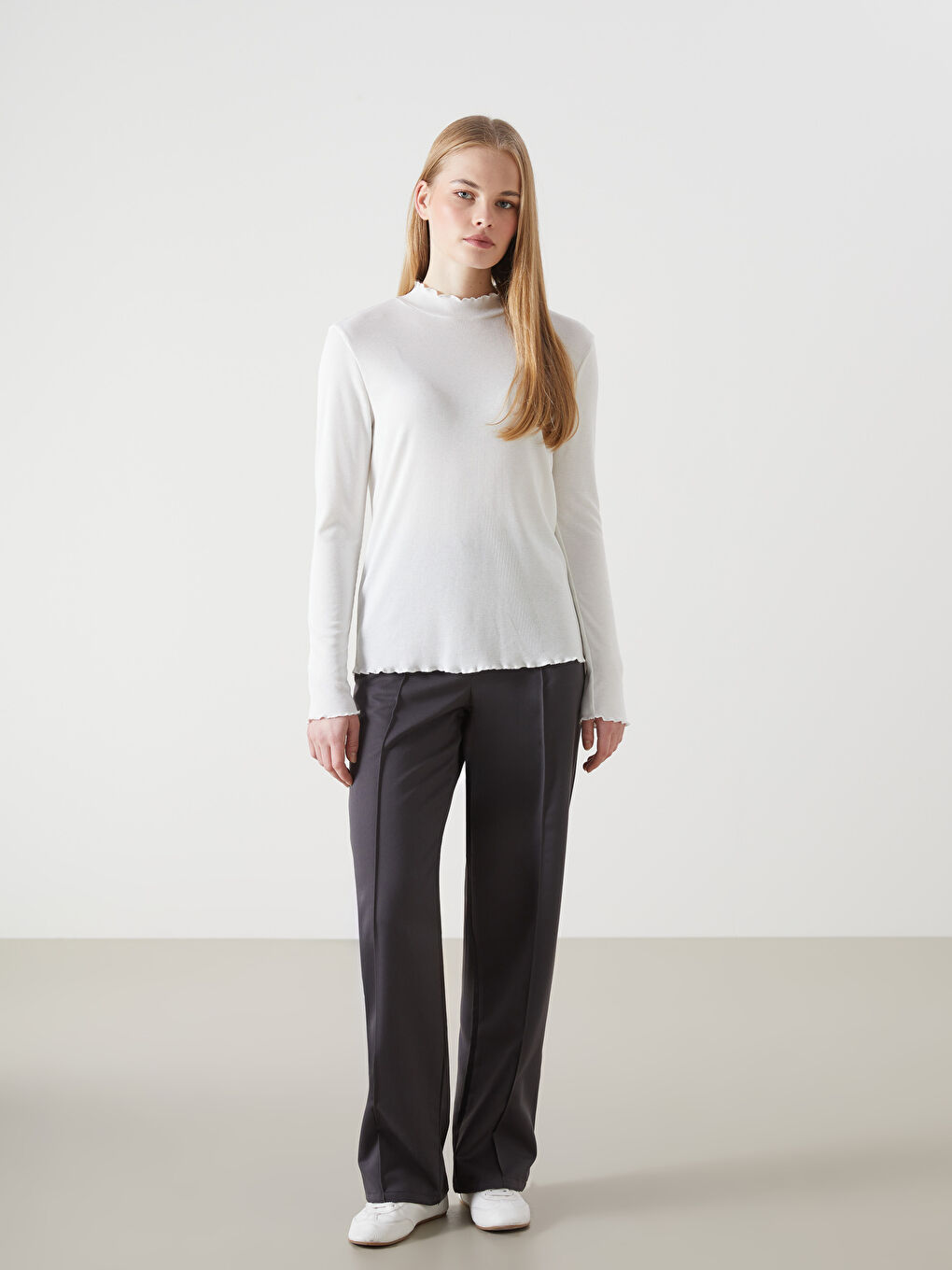 LCW Vision Funnel Neck Women's Body -W4IS55Z8-FEW