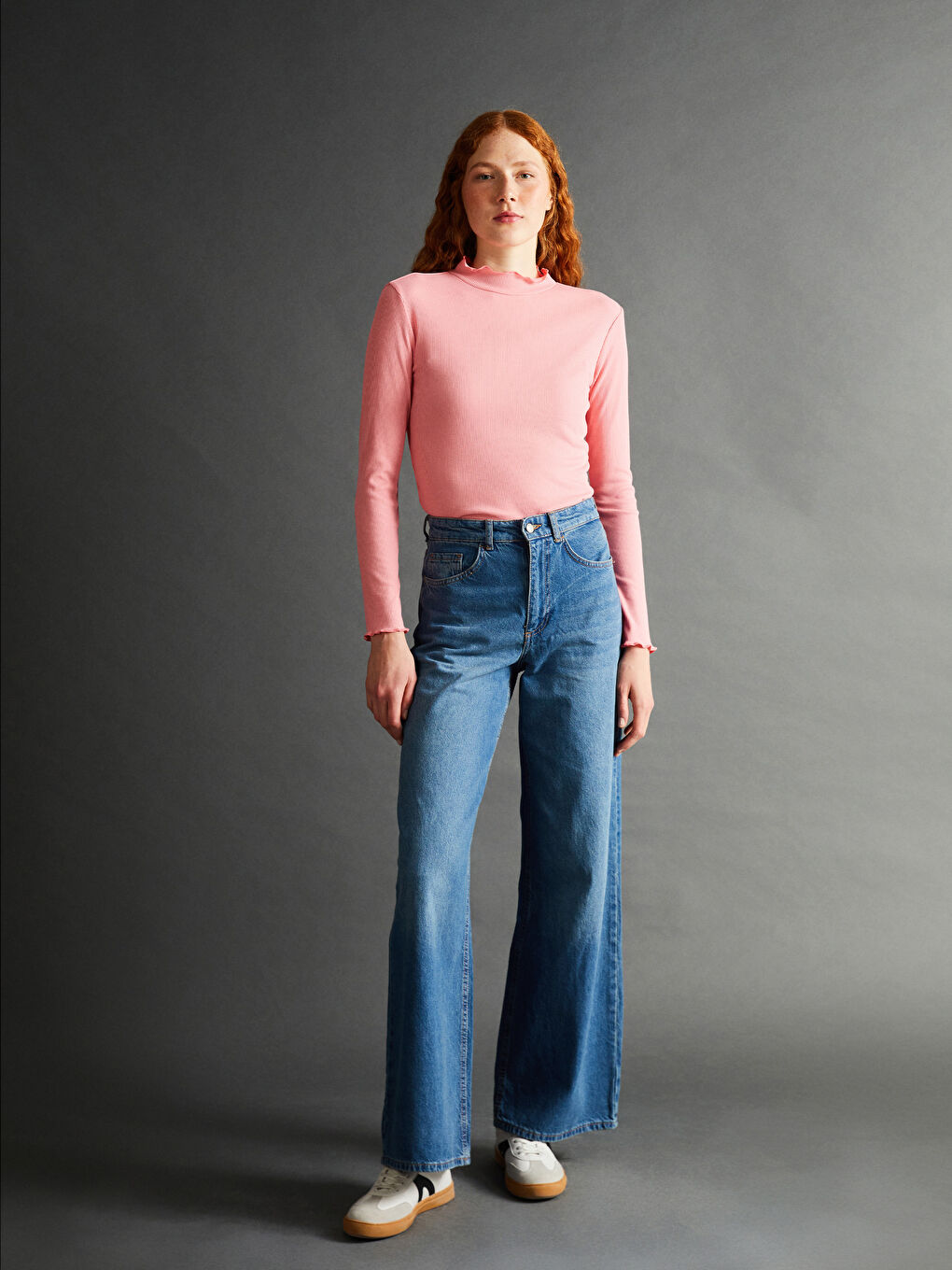 Funnel Neck Women's Body -W4IS55Z8-QY6