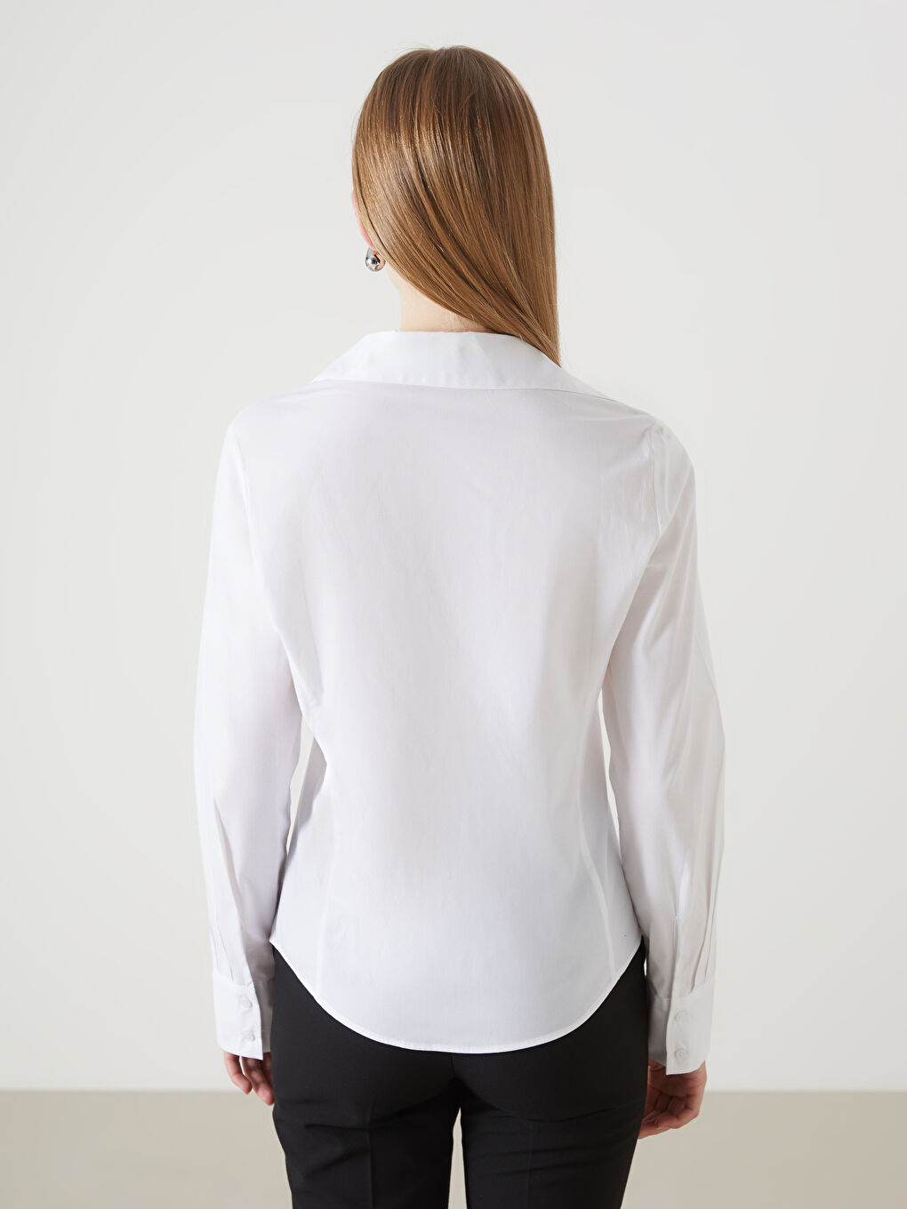 Poplin Women's Shirt-3