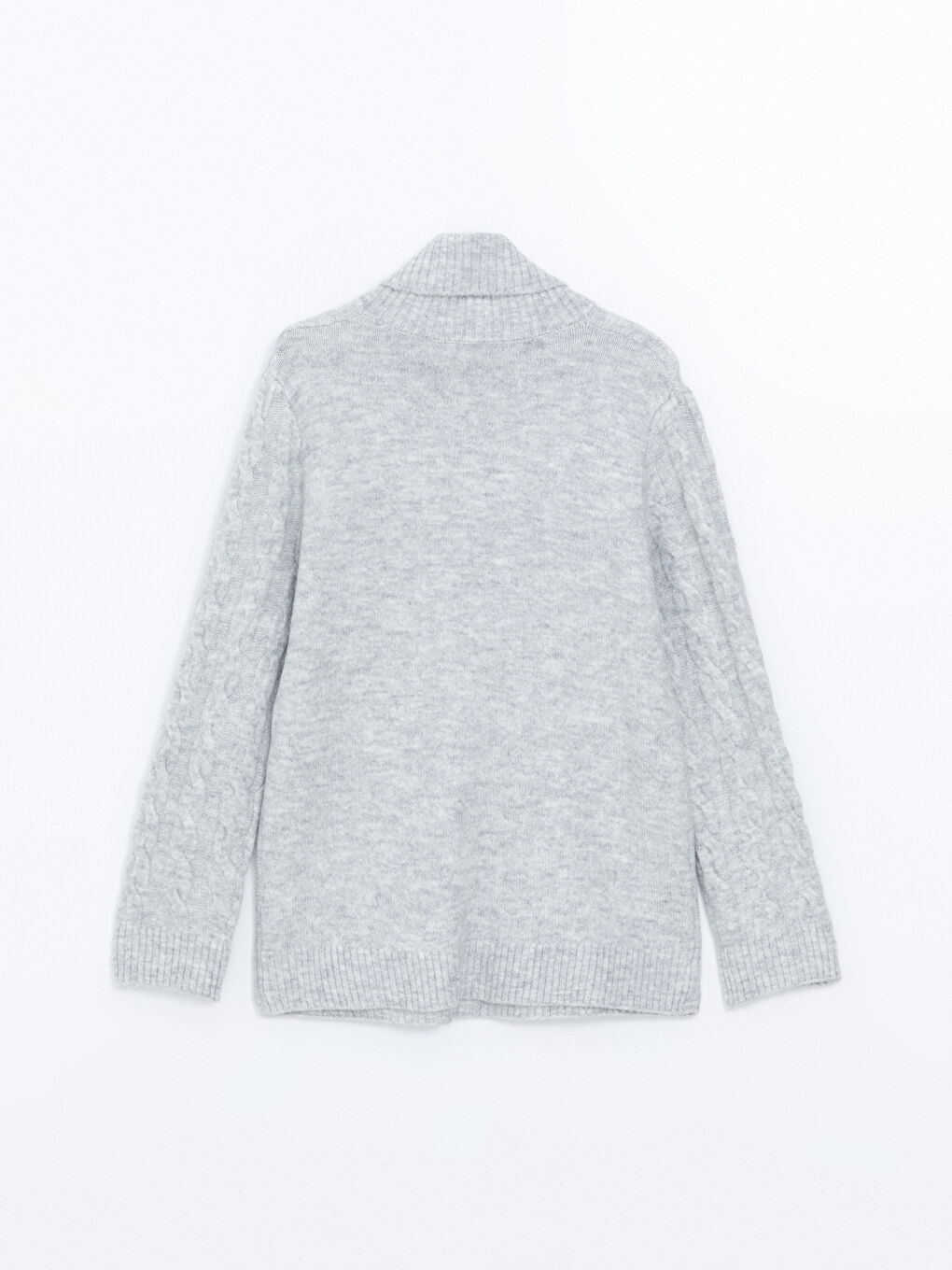 LCWAIKIKI Classic Rollkragen Selbstgemustertes Damen Strickpullover -W4IU07Z8-CX7